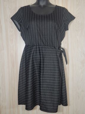 NWT Love Squared Faux-Wrap Dress Sz 1X